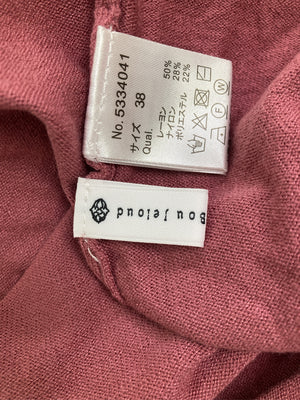 Boujeloud/ブージュルード/ワンピース/ワンピース/ドレス/ピンク/38