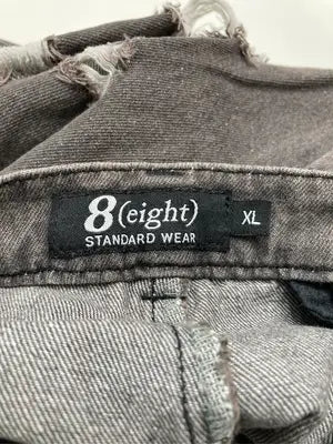 8(eight)/エイト/デニムパンツ/パンツ/ブラック/XL