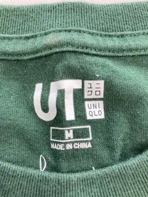 UNIQLO/ユニクロ/Tシャツ/カットソー/トップス/グリーン/M