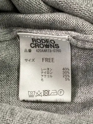 RCWB/ワンピース/ワンピース/ドレス/グレー/FREE