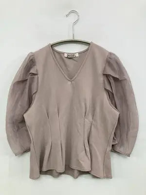 SNIDEL/スナイデル/シャツ/ブラウス/トップス/ベージュ/ONE SIZE