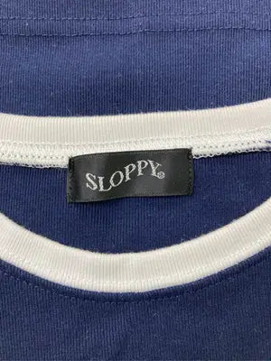 SLOPPY/スロッピー/Tシャツ/カットソー/トップス/ネイビー/F