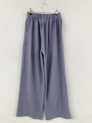 Meridian/メリディアン/スラックス/パンツ/スカイブルー