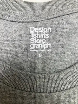 Design Tshirts Store graniph/デザインティーシャツストアーグラニフ/Tシャツ/カットソー/トップス/グレー/L