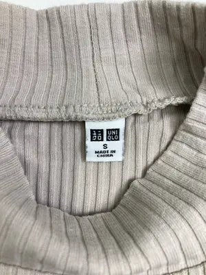 UNIQLO/ユニクロ/Tシャツ/カットソー/トップス/ベージュ/S