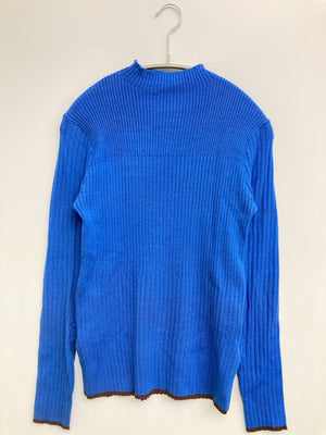 RAY CASSIN/レイカズン/ニット/セーター/トップス/ブルー/F