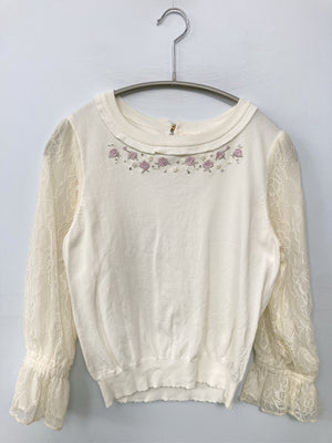 Cherite/ニット/セーター/トップス/ホワイト/M