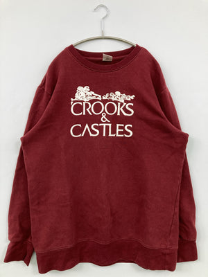 Crooks/スウェット/トップス/レッド