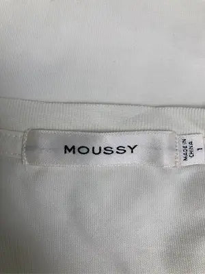 MOUSSY/マウジー/Tシャツ/カットソー/トップス/アイボリー/1