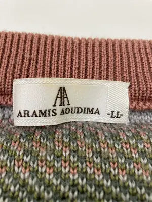 ARAMIS AOUDIMA/ニット/セーター/トップス/ブラウン/LL