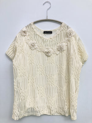 Bell mode/シャツ/ブラウス/トップス/ホワイト