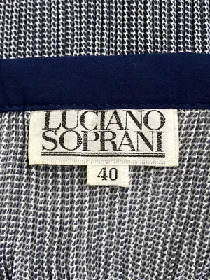 LUCIANO SOPRANI/ワンピース/ワンピース/ドレス/ネイビー/40