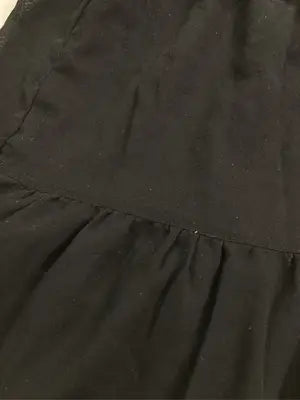 ロングスカート/スカート/ブラック/3L  ウエスト85～93