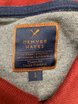 DENVER HAYES/ポロシャツ/トップス/レッド/L