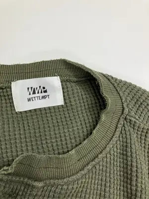 WETTEMPT/ウェッテンプト/Tシャツ/カットソー/トップス/カーキ/L