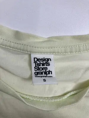Design Tshirts Store graniph/デザインティーシャツストアーグラニフ/Tシャツ/カットソー/トップス/イエロー/S