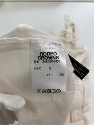 RODEO CROWNS/ロデオクラウンズ/シャツ/ブラウス/トップス/アイボリー/S