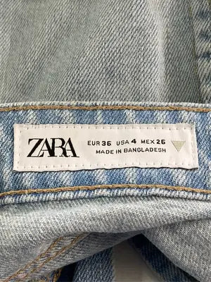 ZARA/ザラ/デニムパンツ/パンツ/スカイブルー/36