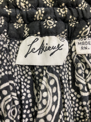 ミモレ/半端丈スカート/スカート/ブラック