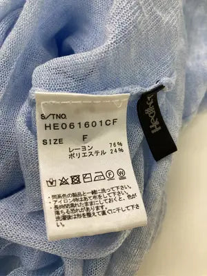 Heather/ヘザー/Tシャツ/カットソー/トップス/スカイブルー/F