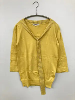 NATURAL BEAUTY BASIC/ナチュラルビューティーベーシック/Tシャツ/カットソー/トップス/イエロー/M