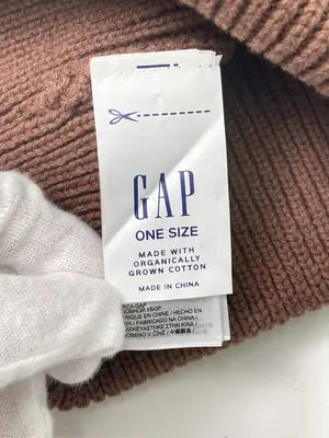 GAP/ギャップ/ニットキャップ/ビーニー/帽子/ブラウン/ONE SIZE
