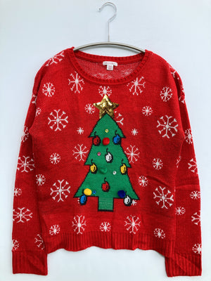 xhilaration/ニット/セーター/トップス/レッド/M