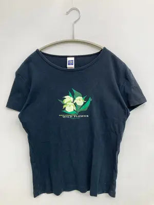 Jellan/Tシャツ/カットソー/トップス/ネイビー/L