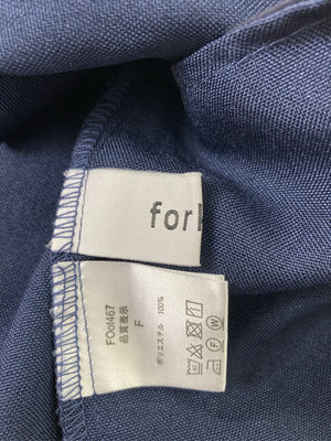 forksy./フォルクシー/セットアップ/ジャケット/アウター/ネイビー/F