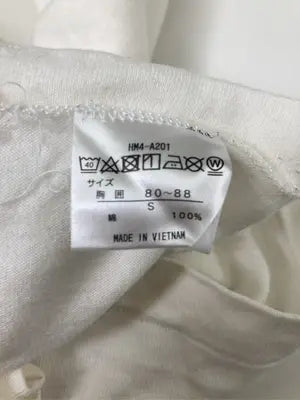 Hanes/ヘインズ/Tシャツ/カットソー/トップス/ホワイト/S   80～88