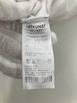 istkunst/Tシャツ/カットソー/トップス/ホワイト/L