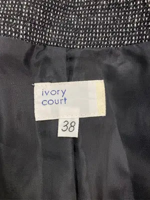 ivory court/セットアップ/ジャケット/アウター/ブラック/38