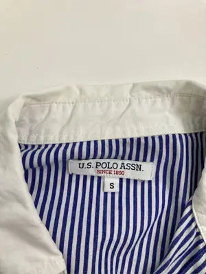 U.S.POLO/ユーエスポロ/シャツ/ブラウス/トップス/ブルー/S