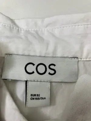 COS/コス/シャツ/ブラウス/トップス/ホワイト/EUR 32