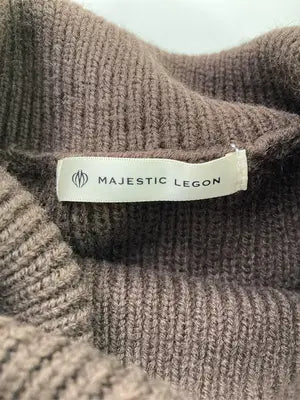 MAJESTIC LEGON/マジェスティックレゴン/ニット/セーター/トップス/ブラウン/M