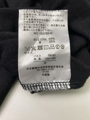 favori/ファボリ/Tシャツ/カットソー/トップス/ブラック/M