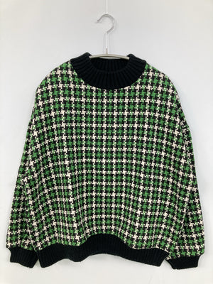 OLIVE des OLIVE/オリーブデオリーブ/ニット/セーター/トップス/グリーン/F