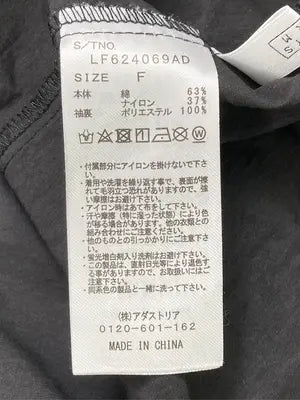 LOWRYS FARM/ローリーズファーム/シャツワンピース/ワンピース/ドレス/ブラック/F