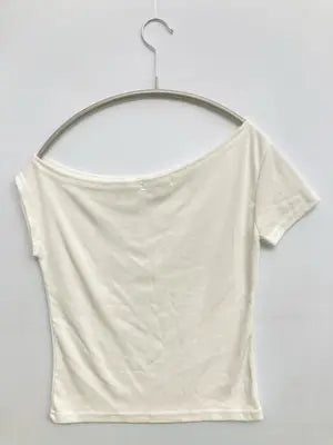 BLUSHER/Tシャツ/カットソー/トップス/ホワイト