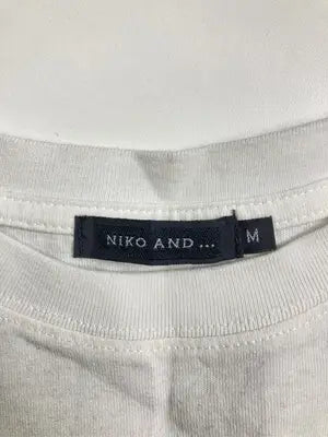 niko and .../ニコアンド/Tシャツ/カットソー/トップス/ホワイト/M