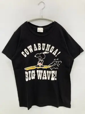 UNIVERSAL STUDIOS/ユニバーサルスタジオ/Tシャツ/カットソー/トップス/ブラック/M  チェスト88～96  身長165～175