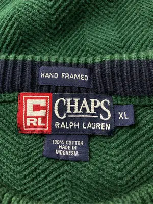 CHAPS RALPH LAUREN/チャップスラルフローレン/ニット/セーター/トップス/グリーン/XL