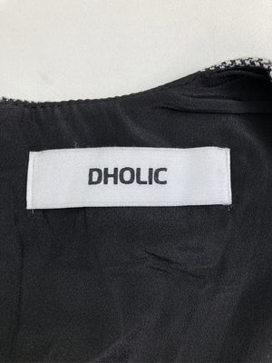 DHOLIC/ディーホリック/ジャンパースカート/ワンピース/ドレス/グレー