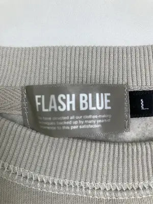FLASH BLUE/フラッシュブルー/スウェット/トップス/ベージュ/L