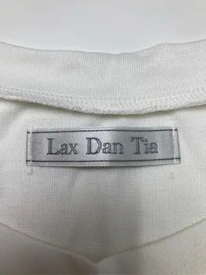 Lax Dan Tia/Tシャツ/カットソー/トップス/ホワイト/4L