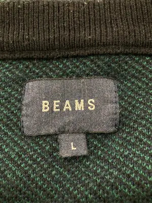 BEAMS/ビームス/ニット/セーター/トップス/グリーン/L