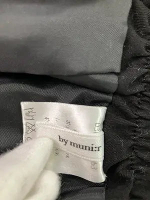 by muni:r/バイムニール/ショート/ミニスカート/スカート/ブラック/F