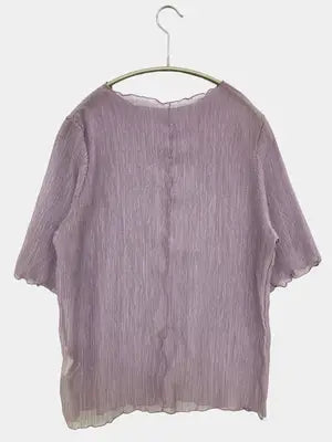 LOWRYS FARM/ローリーズファーム/Tシャツ/カットソー/トップス/パープル/F