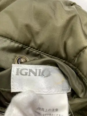 IGNIO/イグニオ/ダウンベスト/ジャケット/アウター/カーキ/L