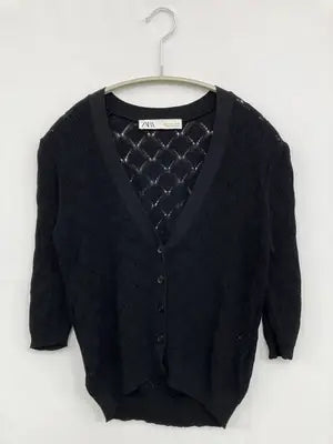 ZARA/ザラ/カーディガン/ボレロ/トップス/ブラック/S